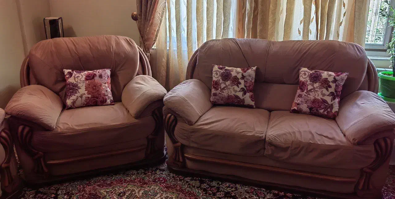 مبلمان ۷ نفره|مبلمان خانگی و میز عسلی|بروجرد, |دیوار