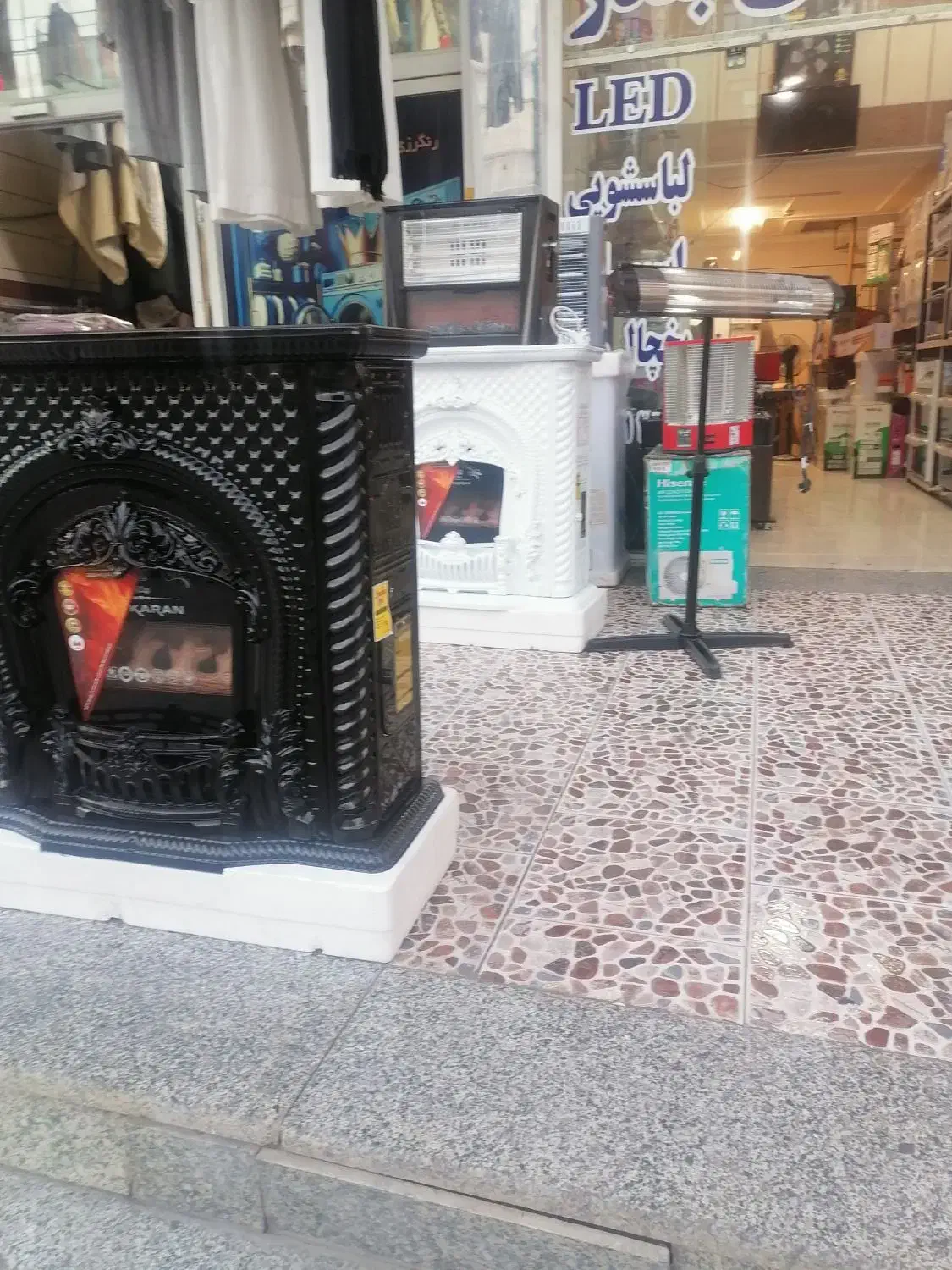 بخاری گازی و شومینه گازی با کیفیت|بخاری، هیتر، شومینه|شیراز, شهرک سراج‎|دیوار