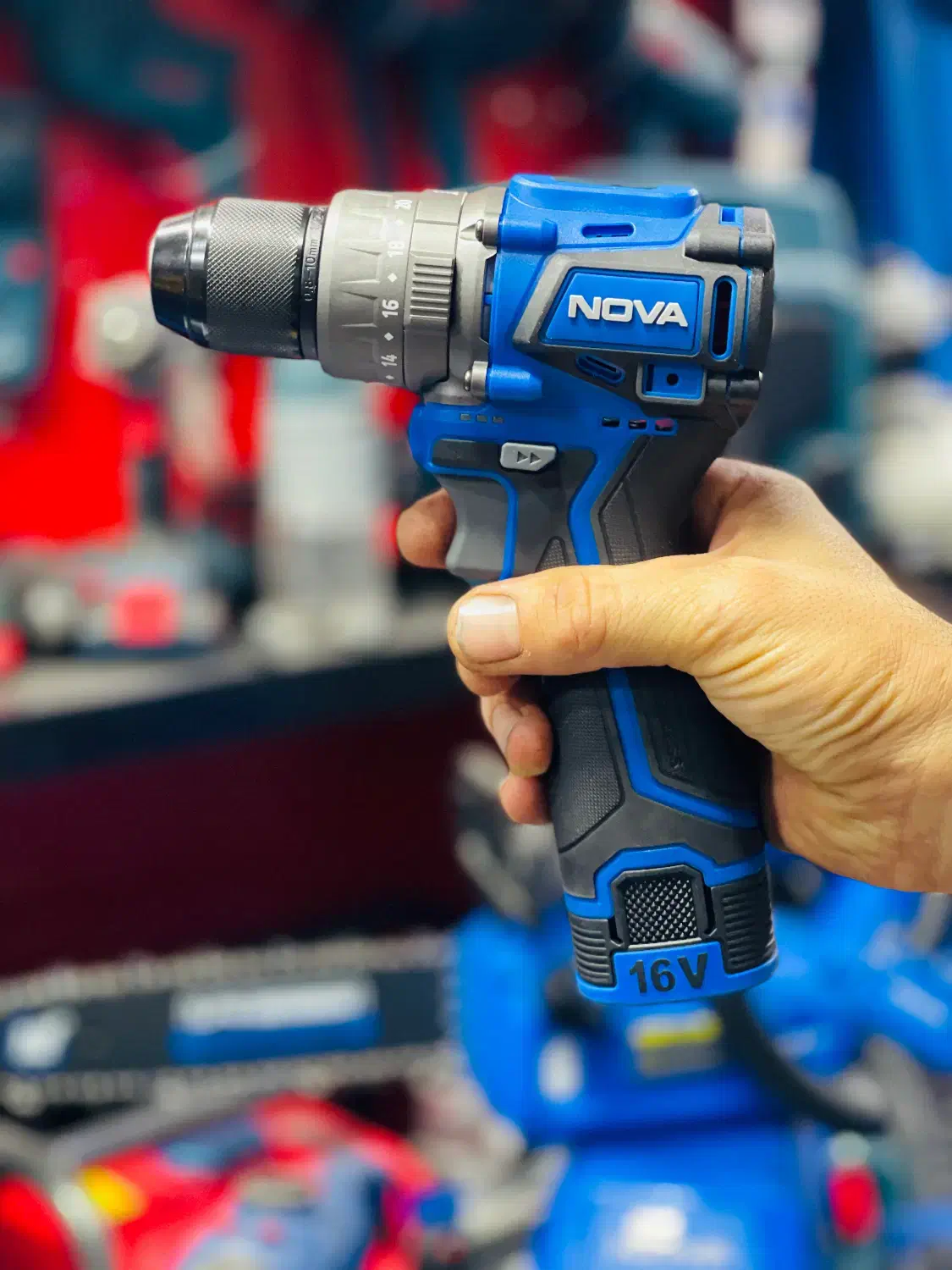 دریل شارژی نووا براشلس ۱۶ ولت ۵۵۱۰|ماشینآلات صنعتی|مراغه, |دیوار