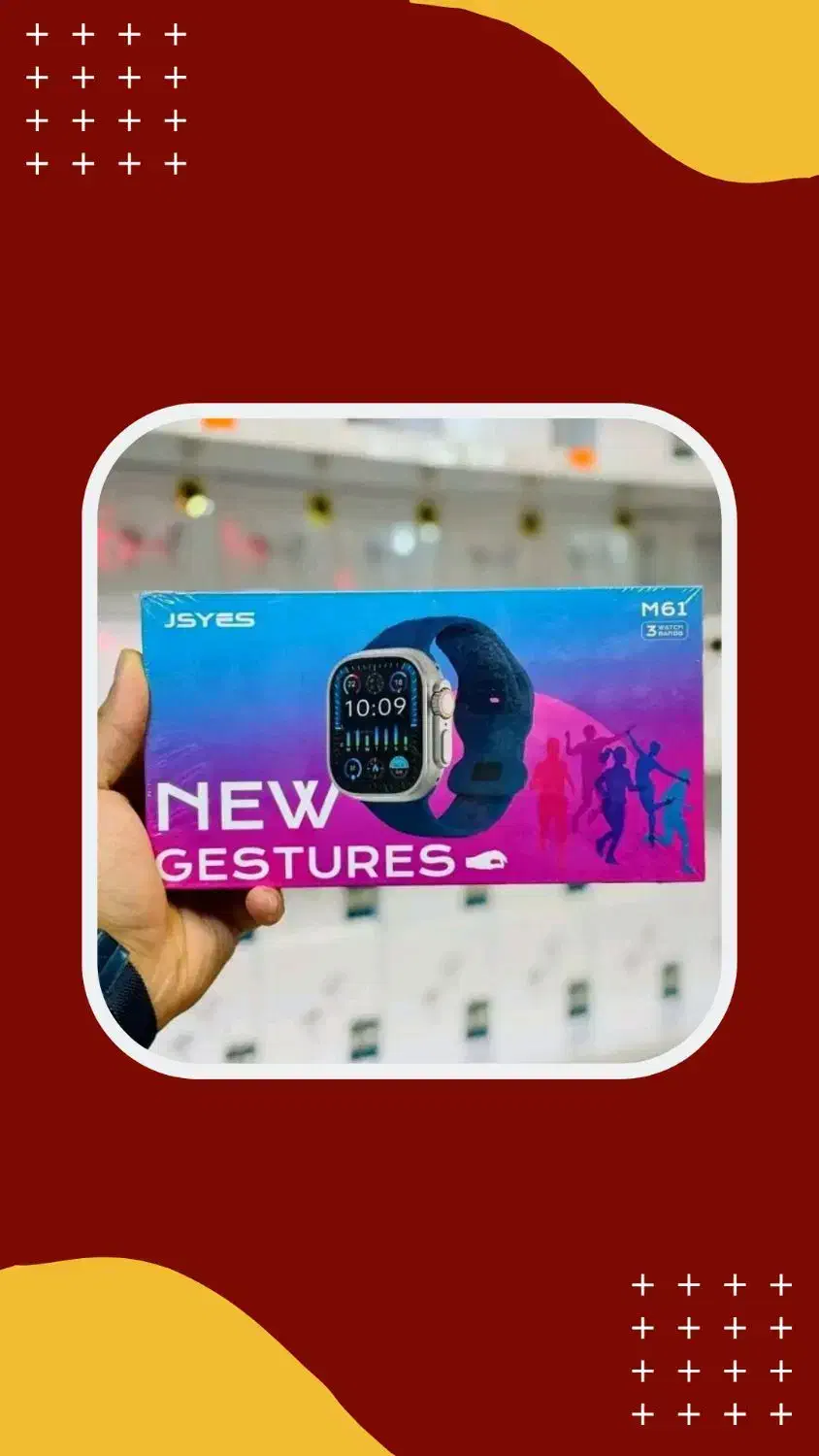 ساعت هوشمند دارای 3 بند|ساعت|نیشابور, میدون بار|دیوار