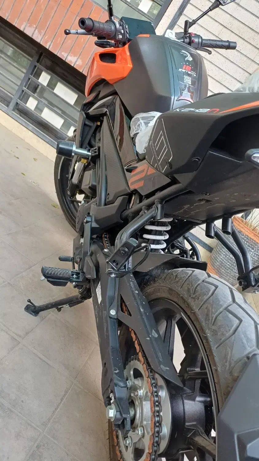 موتور کی وی۲۴۹ در حد|موتورسیکلت|قم, بکایی|دیوار