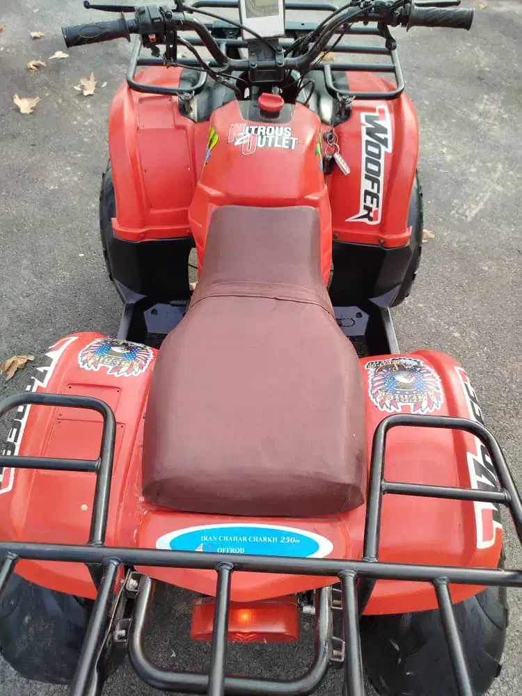 موتور چهار چرخ250cc دنده عقب دار تایوانی|موتورسیکلت|تهران, وردآورد|دیوار