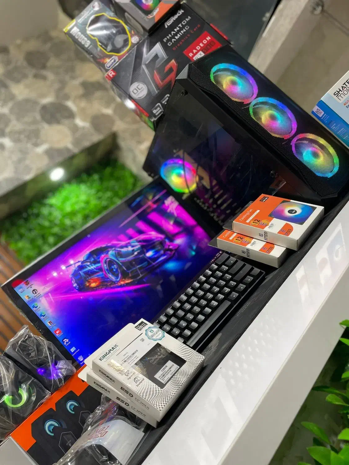 کامپیوتر سوپر گیمینگ|رایانه رومیزی|اهواز, زندوکیلی|دیوار