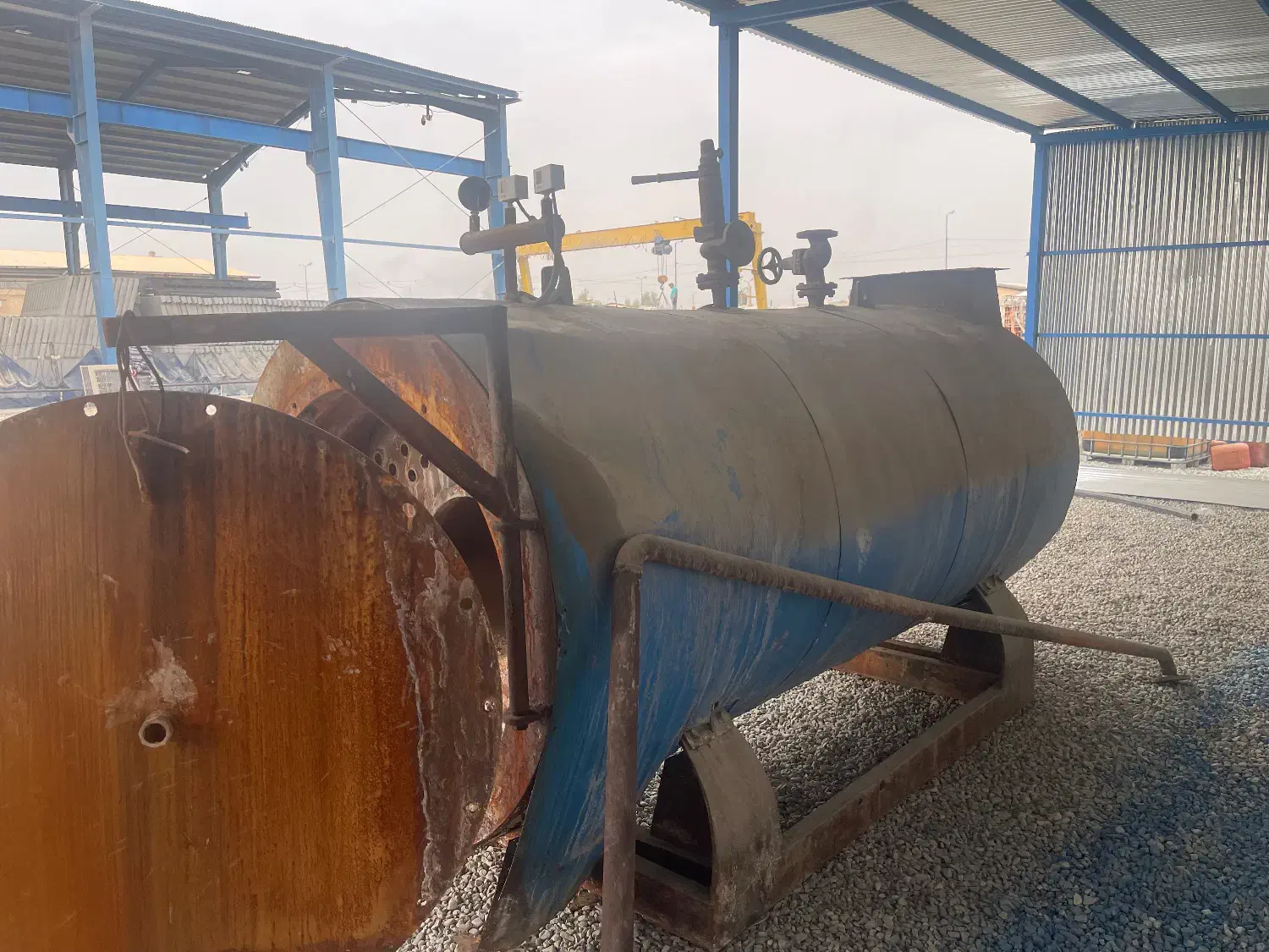 فروش دیگ بخار ۳ تن|ماشین‌آلات صنعتی|ایوانکی, |دیوار