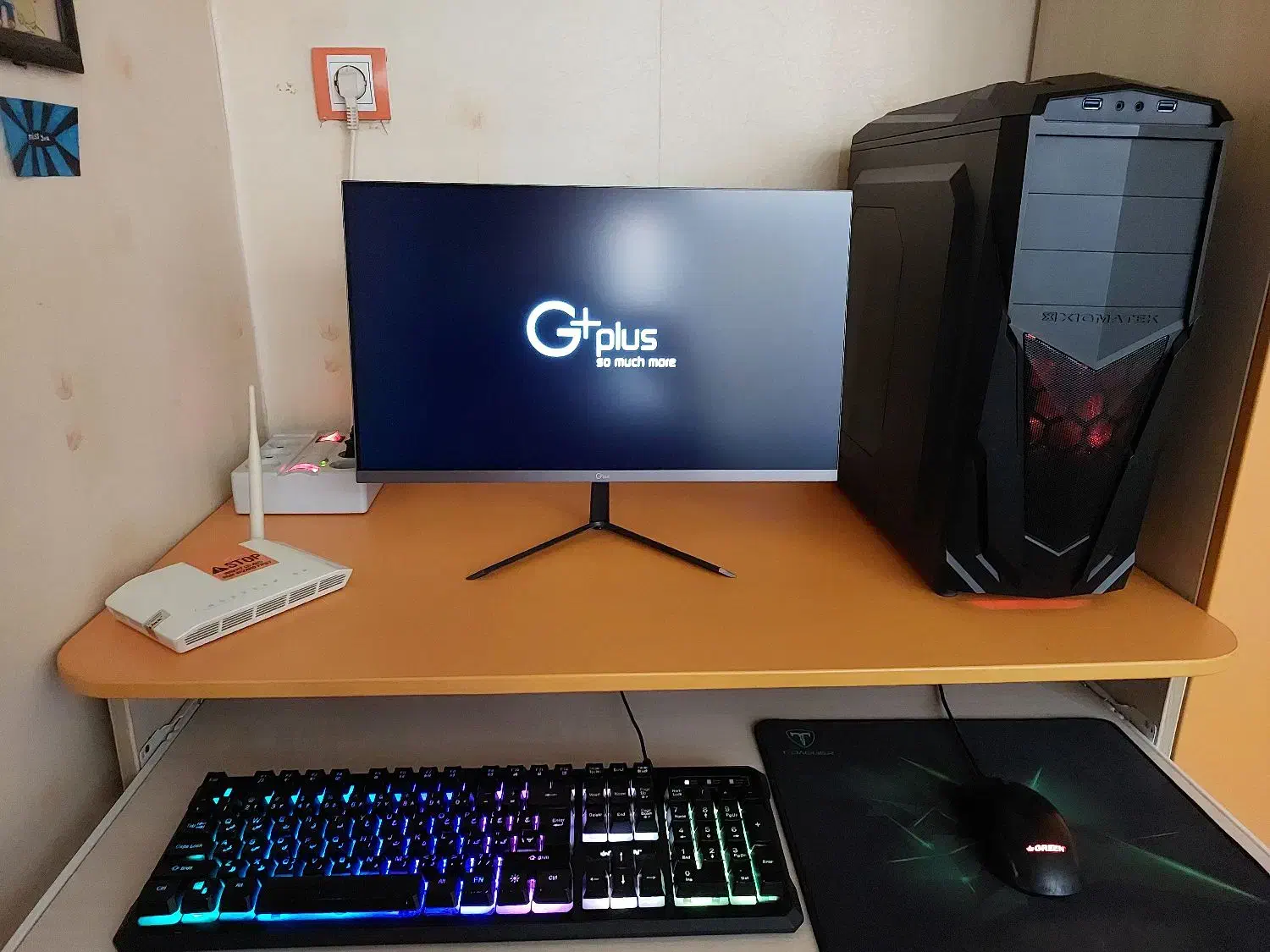 کامپیوتر گیمینگ همراه با مانیتور|رایانه رومیزی|اراک, |دیوار