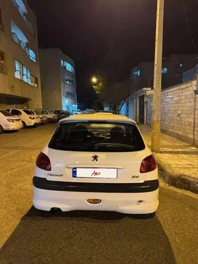 ۲۰۶بدون رنگ ۹۶|خودرو سواری و وانت|بیرجند, |دیوار