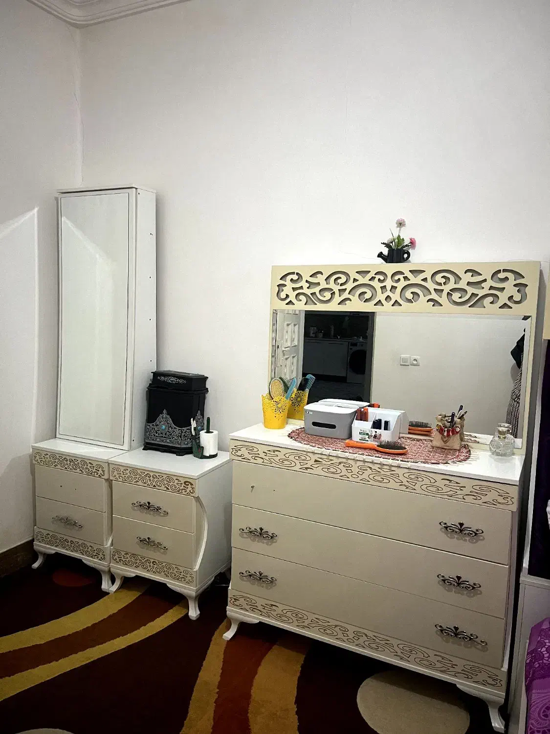 تخت خواب دو نفره|تخت و سرویس خواب|دره شهر, |دیوار