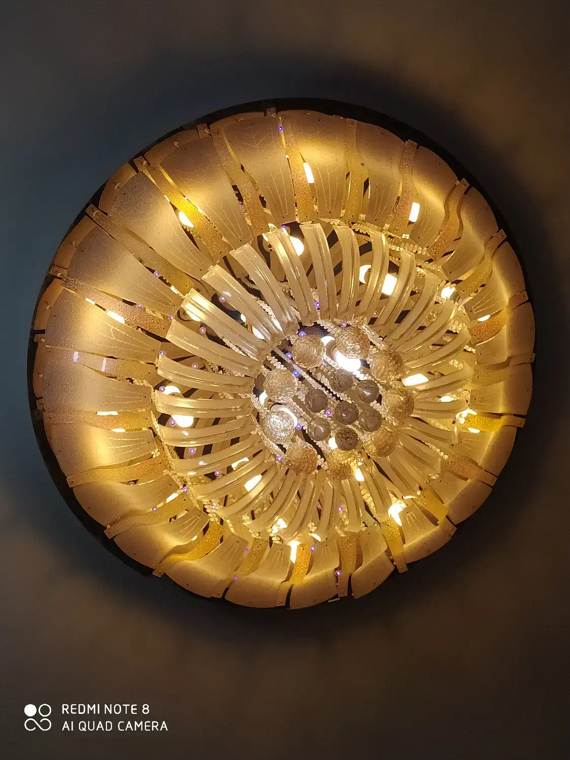 لوستر سقفی 90در90دارای چراغ رنگی|لوستر و چراغ آویز|دزفول, |دیوار