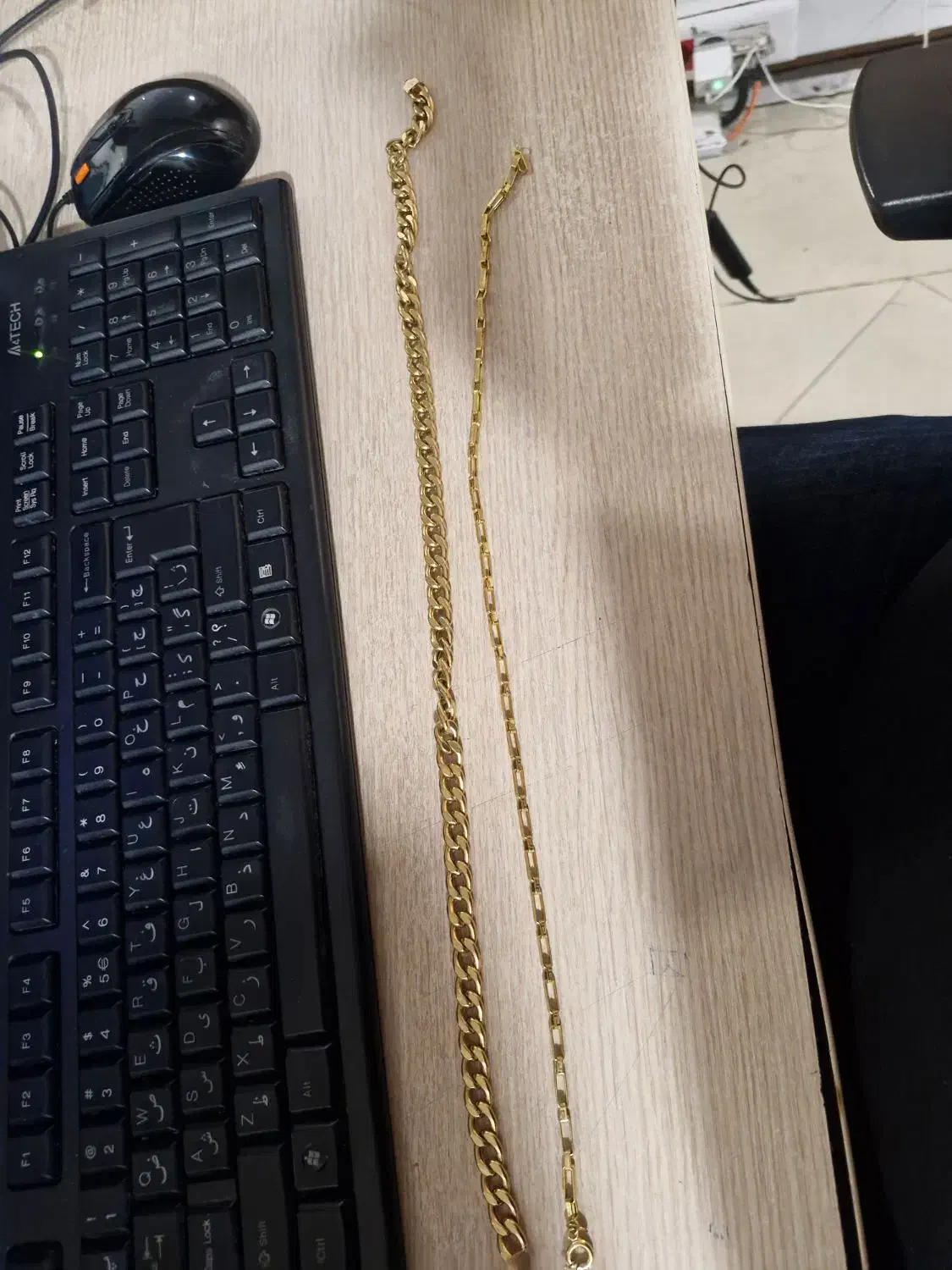 فروش زنجیر طلا کارتیر|جواهرات|تهران, سبلان (لشگر)|دیوار