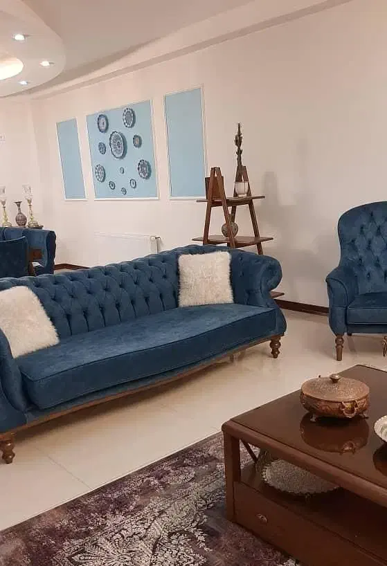 مبلمان ۸ نفره|مبلمان خانگی و میز عسلی|ساری, |دیوار