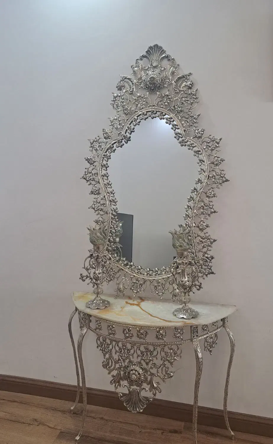 آینه شمعدان برنز|آینه|پردیس, فاز ۱۱|دیوار