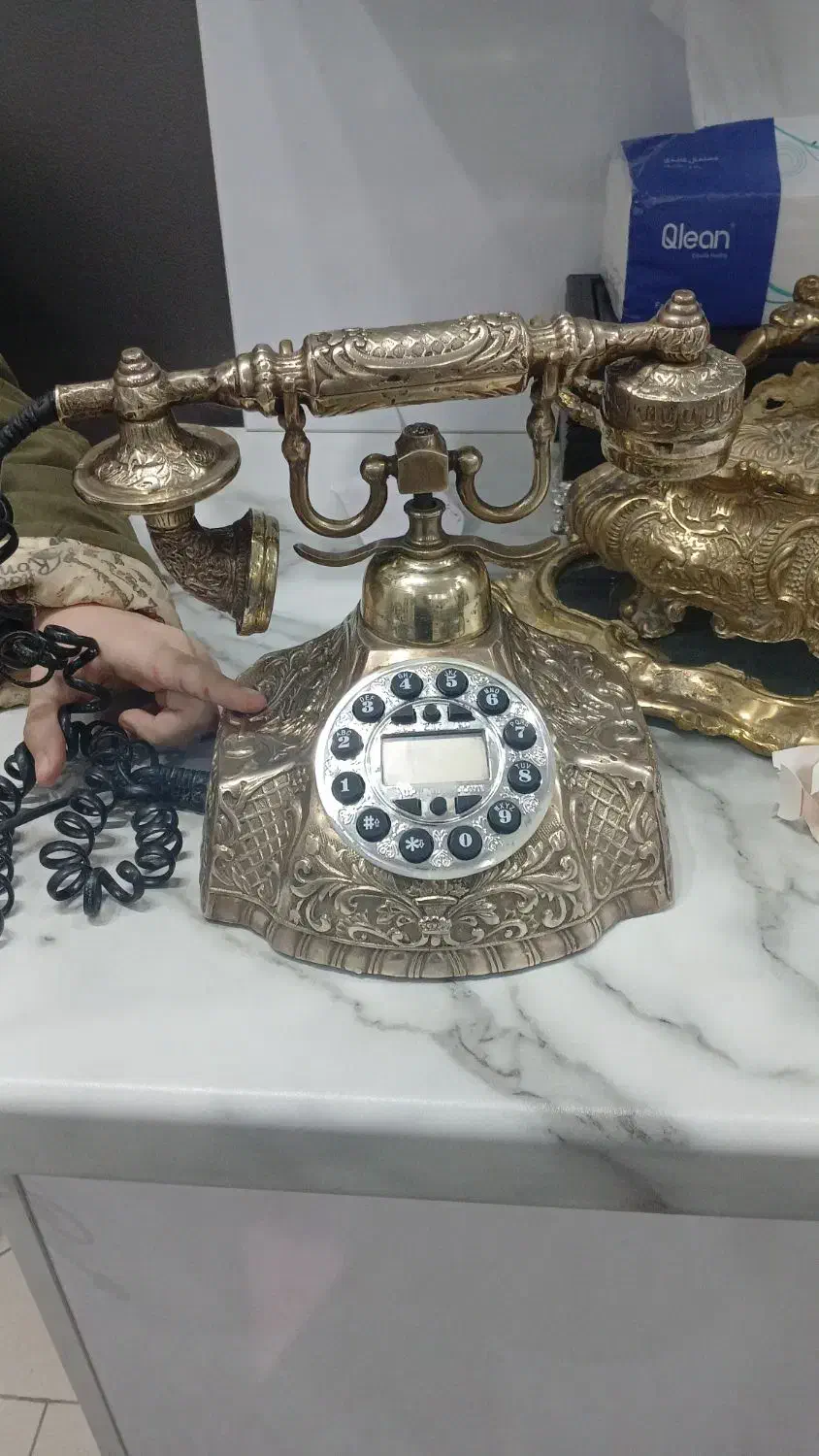 تلفن برنجی و تزیینی|صنایع دستی و سایر لوازم تزئینی|ری, سیزده آبان|دیوار