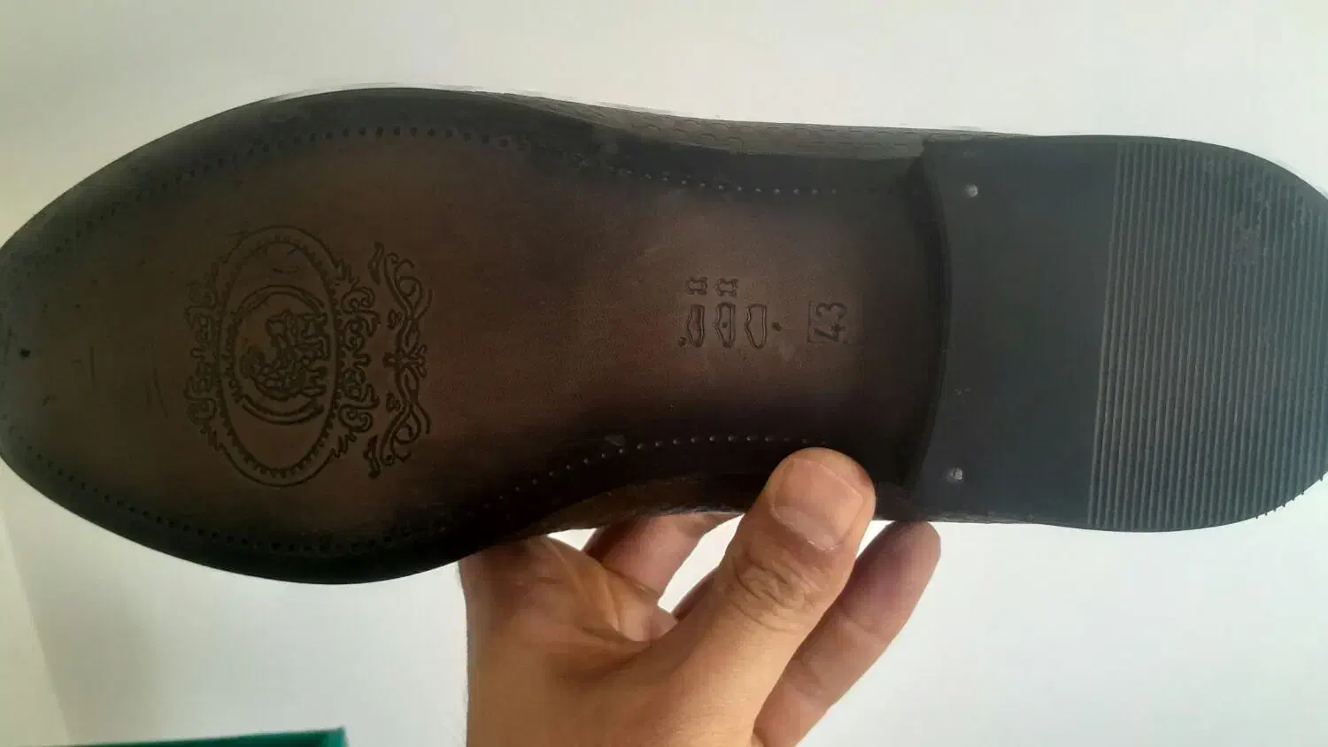 کالج ترک چرم طبیعی سایز43|کیف، کفش، کمربند|هشتگرد, شهرک بعثت|دیوار