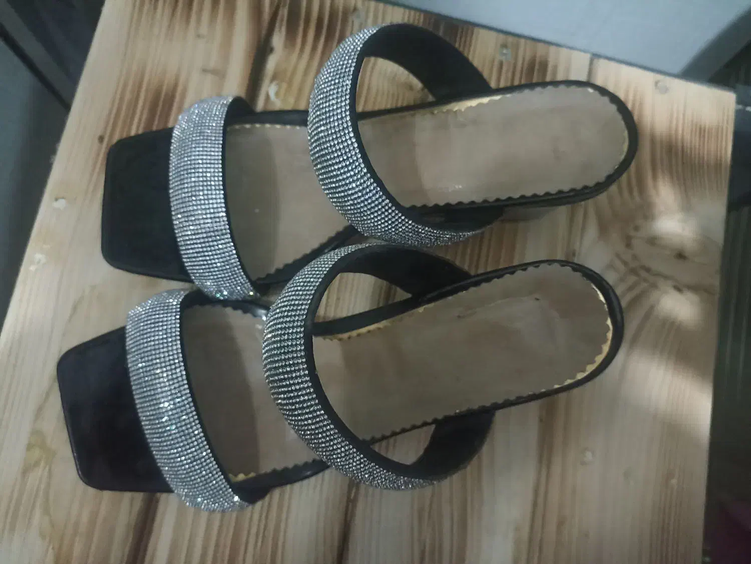 صندل مشکی سایز ۳۸|کیف، کفش، کمربند|اهواز, پردیس|دیوار