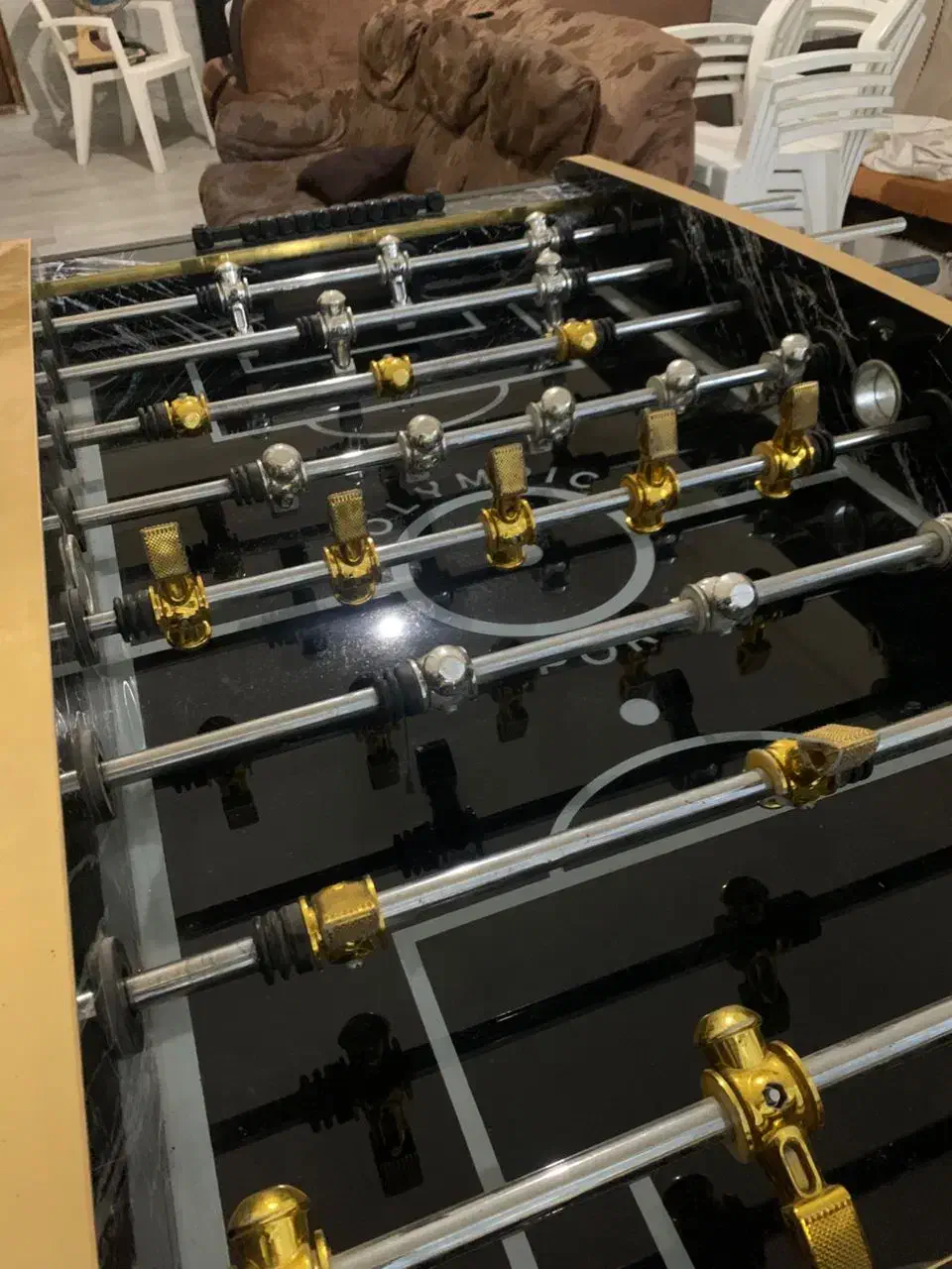 فوتبال دستی پایه تاشو کف شیشه|تجهیزات ورزشی|قائمشهر, |دیوار