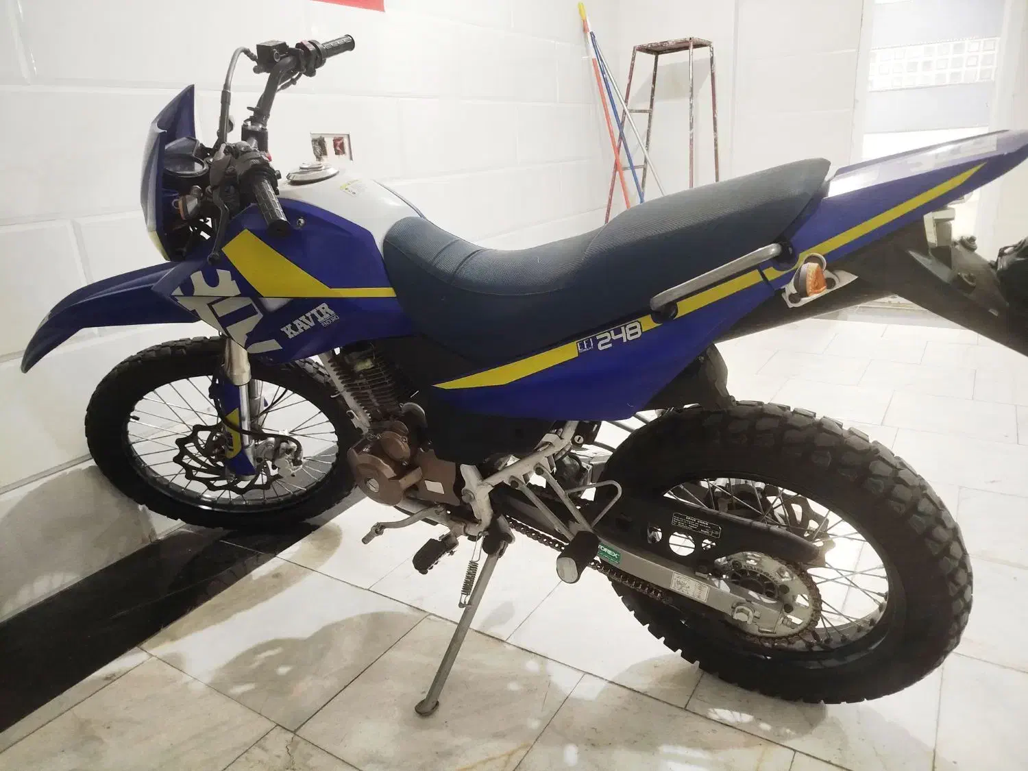 موتور تریل ۲۵۰ کویر t2  تی۲|موتورسیکلت|قم, آلوچو|دیوار