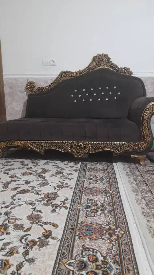 مبلمان ۷ نفره سلطنتی|مبلمان خانگی و میز عسلی|شیراز, زیباشهر|دیوار