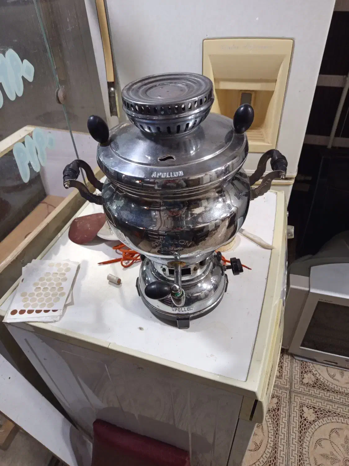 سماور گازی|سماور، چای‌ساز، قهوه‌ساز|رشت, کوی فکوری|دیوار