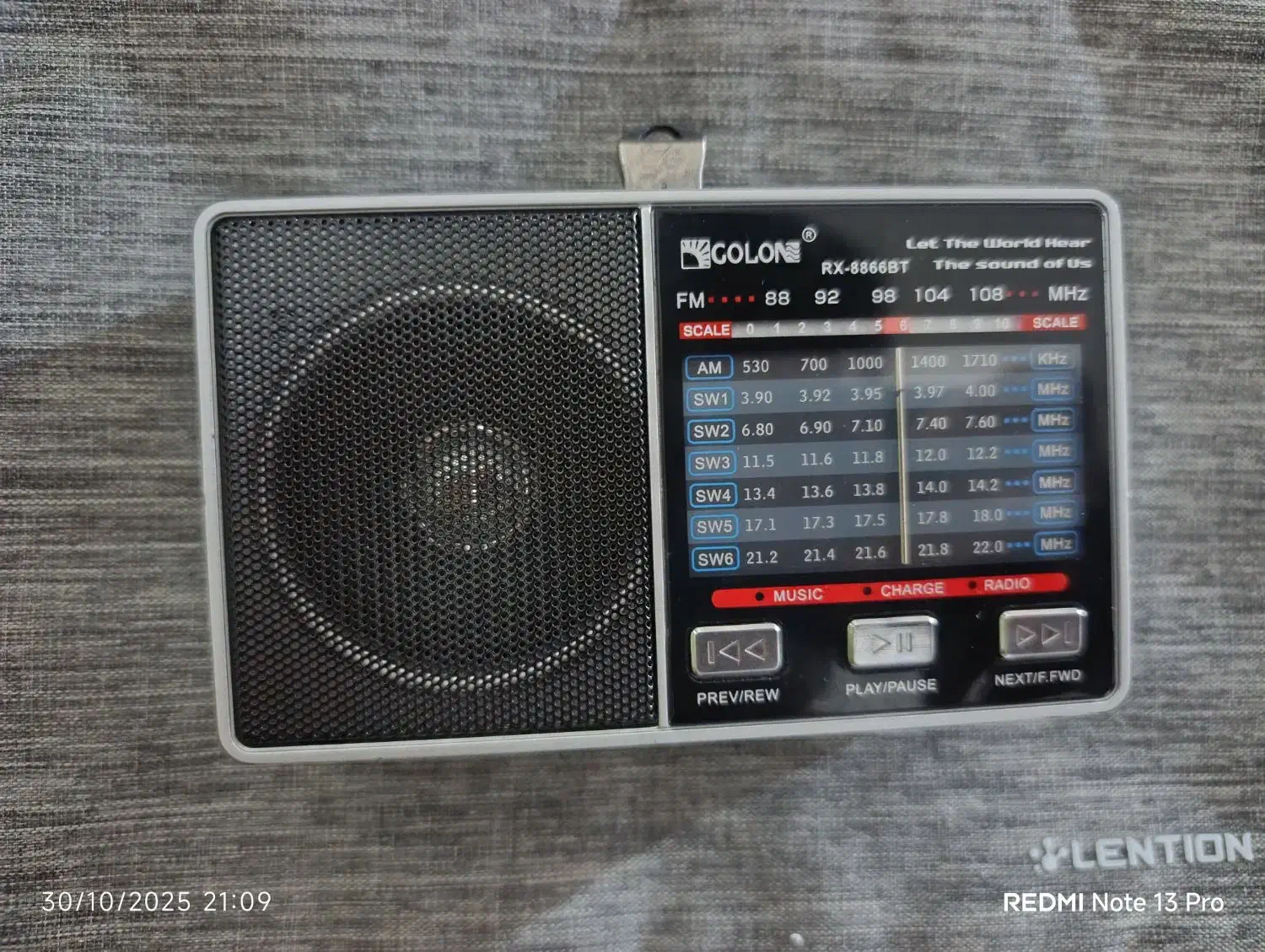 رادیو جیبی همراه|سیستم صوتی خانگی|کوهدشت, |دیوار