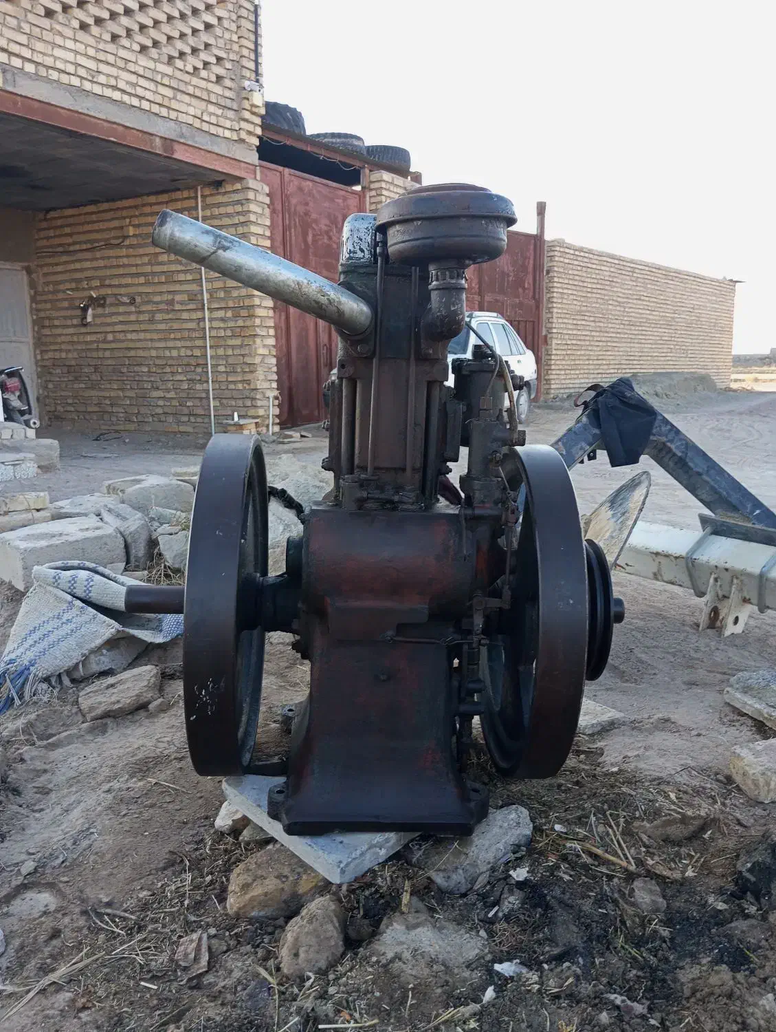 موتور آبکشی لیستر 8 اسب|ماشینآلات صنعتی|ورزنه, |دیوار