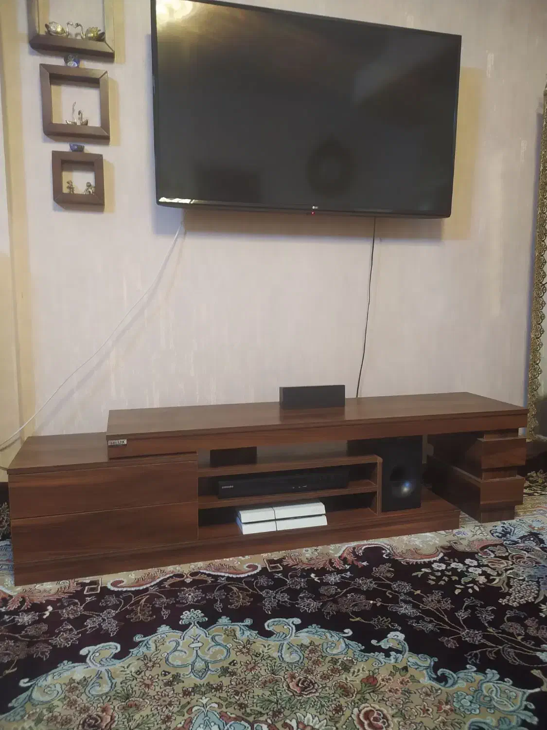 میز تلویزیون و جلو مبلی و عسلی|مبلمان خانگی و میز عسلی|پاکدشت, پاکدشت (مامازند)|دیوار