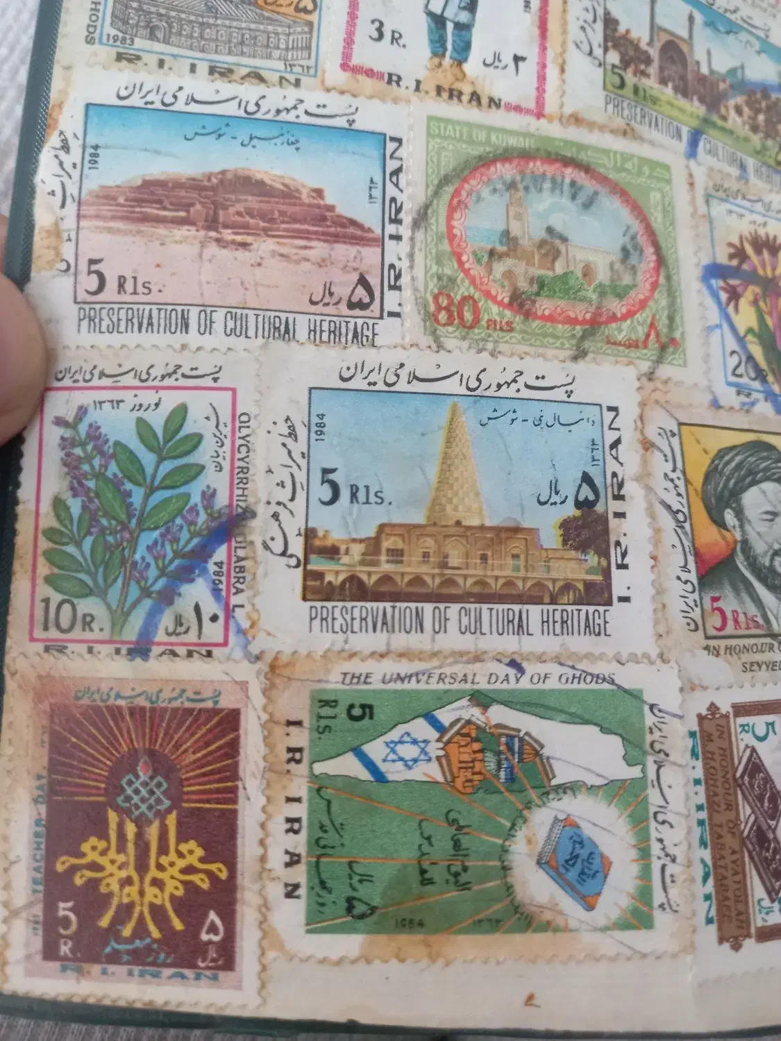 تمبر قدیمی|کلکسیون سکه، تمبر، اسکناس|کرج, اکبرآباد|دیوار