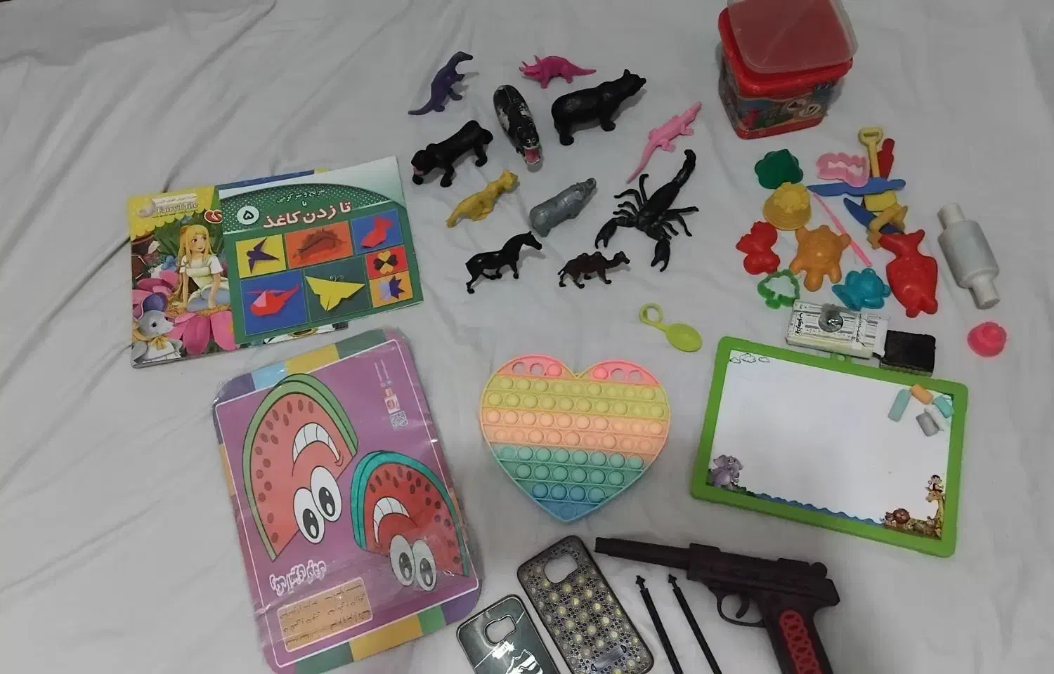 ماهیگیری باتری خور۴قلابه اسباب بازی  پسرانه|اسباب‌‌بازی|مشهد, امیریه|دیوار