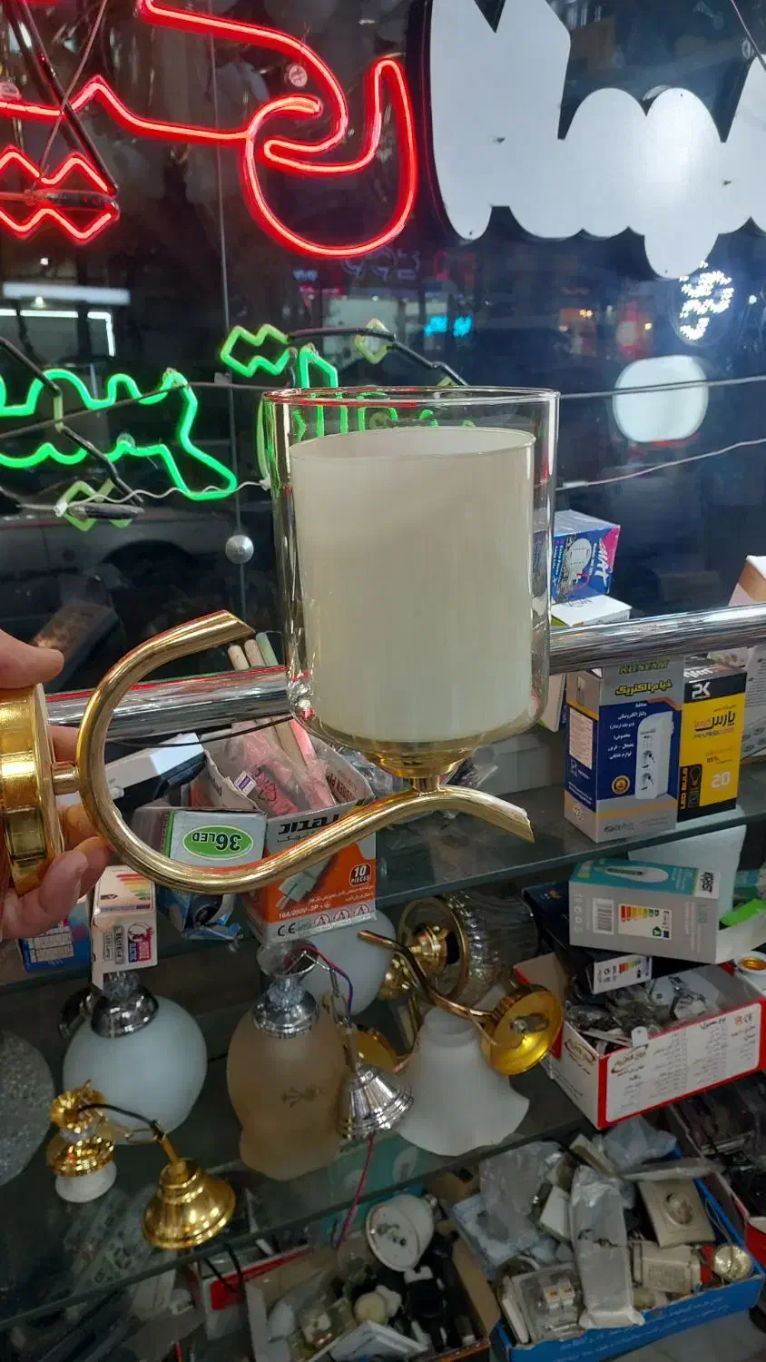 چراغ های دیواری|لوستر و چراغ آویز|تبریز, |دیوار