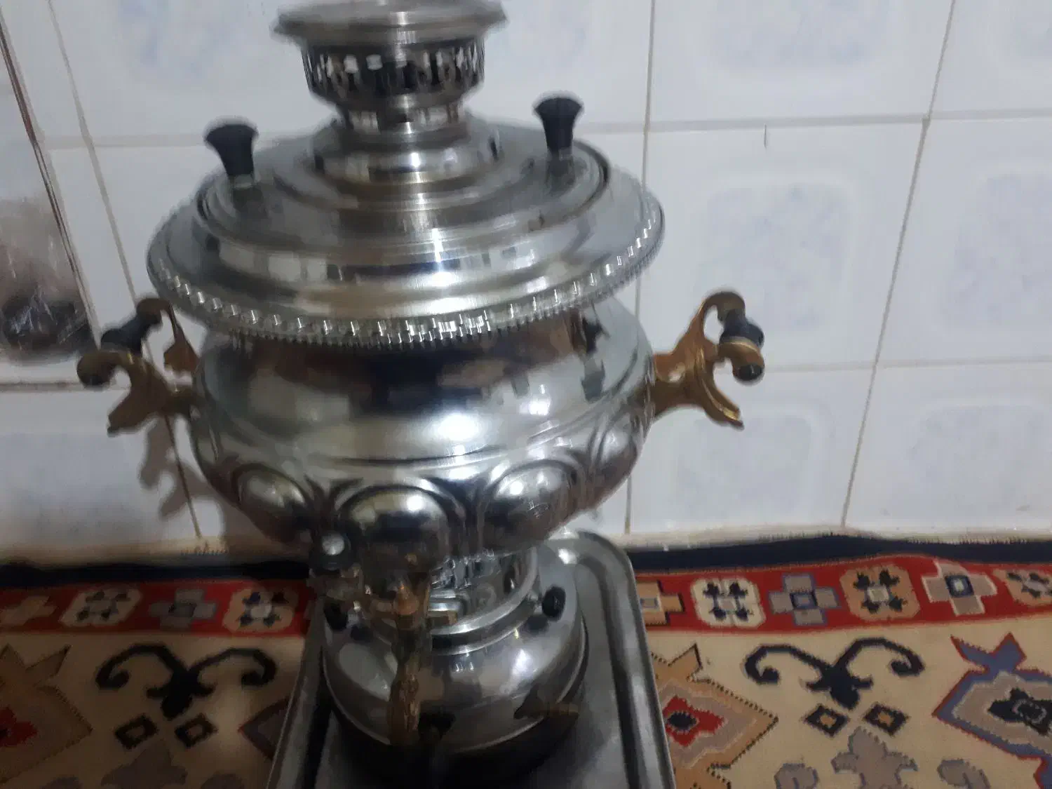 سماور گازی اکبر برادران ممتاز|سماور، چایساز، قهوهساز|خرمآباد, |دیوار