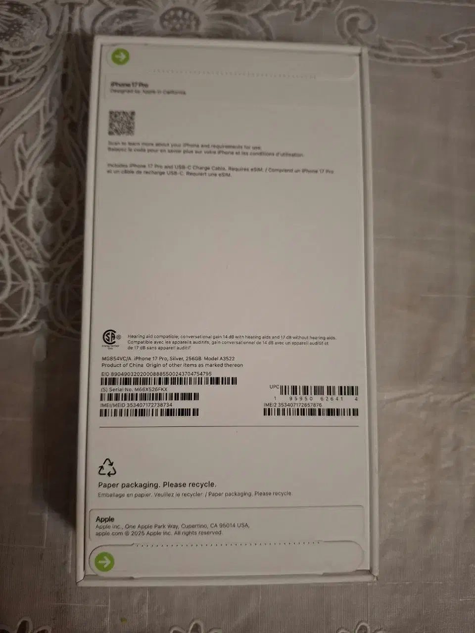 گوشی ایفون اپل ۱۷|موبایل|تهران, سید خندان (جلفا)|دیوار