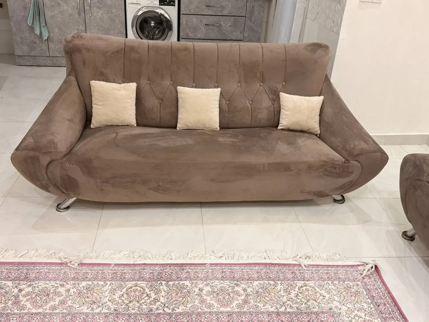 مبلمان خارجی ۷نفره در حد|مبلمان خانگی و میز عسلی|رشت, معلم|دیوار