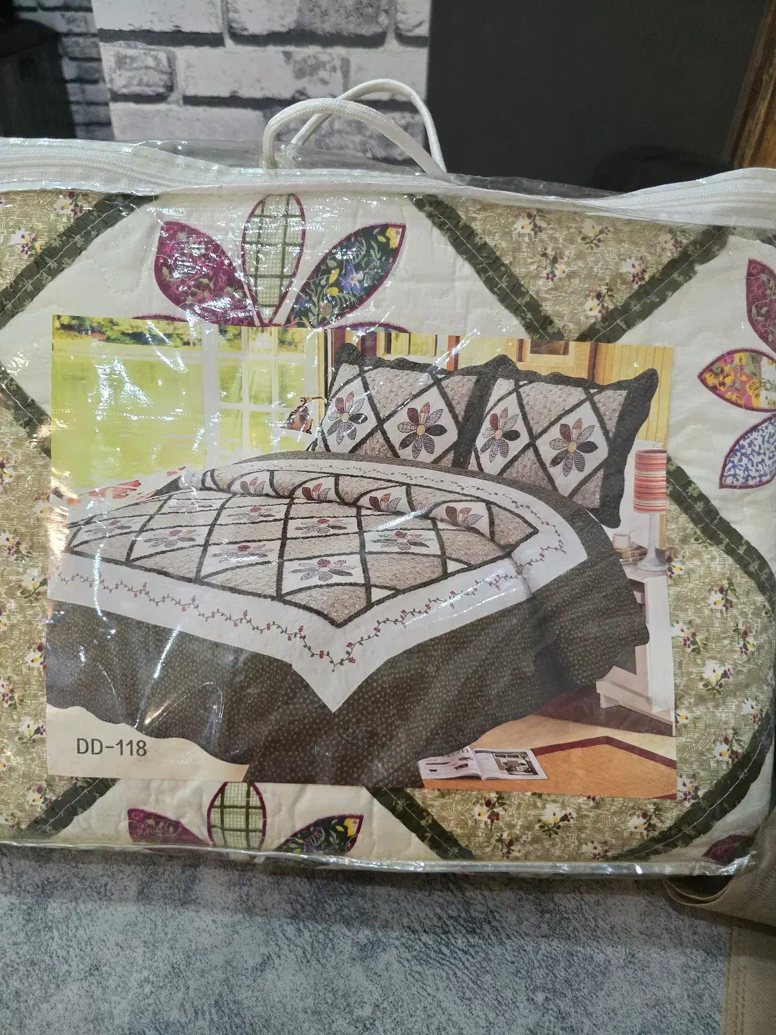 روتختی تیکه دوزی ۲ نفره نو|سرویس روتختی|لاهیجان, مهرگان|دیوار