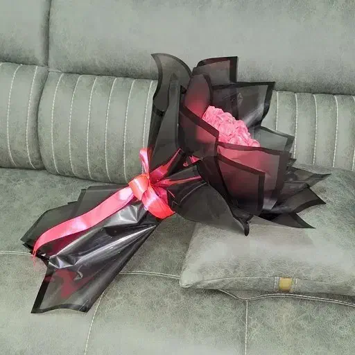 دسته گل ربانی / باکس ربانی|گل مصنوعی|قزوین, |دیوار