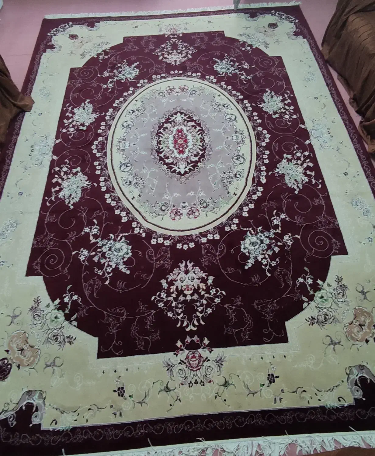 فرش 9 متری سالم|فرش|پیر بکران, |دیوار