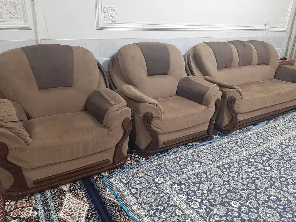 مبل راحتی|مبلمان خانگی و میز عسلی|لنجان, |دیوار