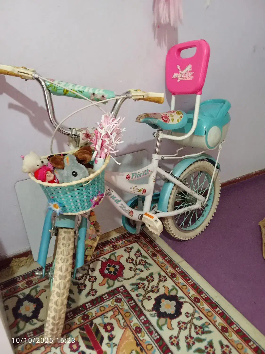 دوچرخه دخترانه فیروزه ای|دوچرخه، اسکیت، اسکوتر|گرگان, |دیوار