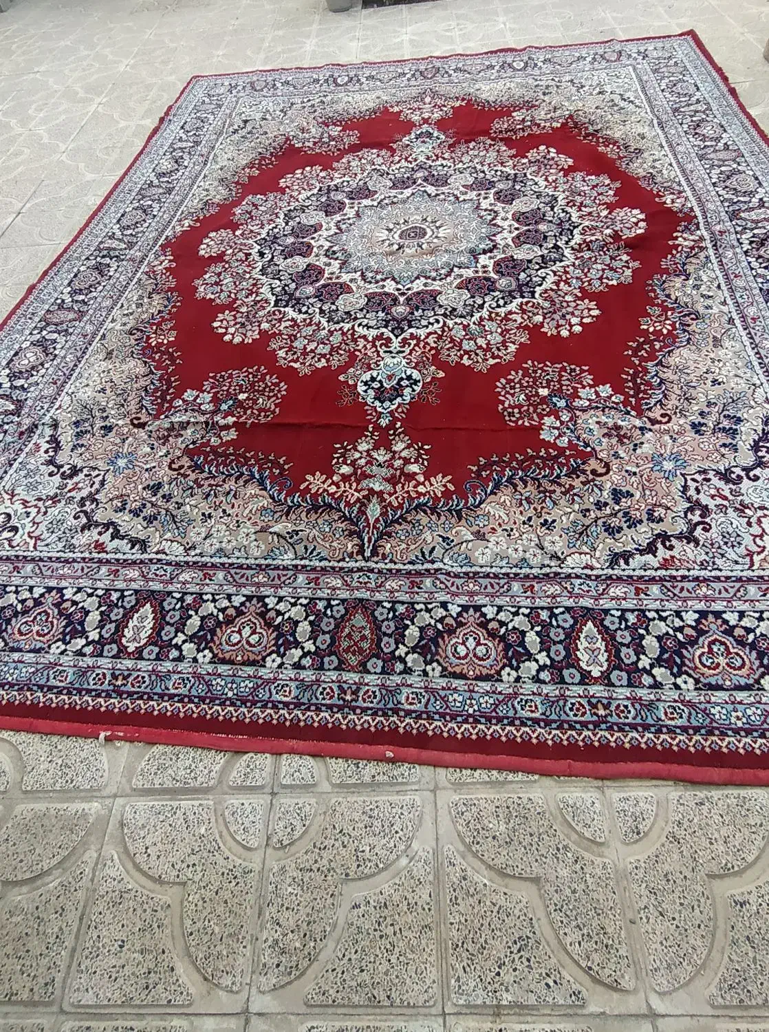 فرش|فرش|مهاباد (آذربایجان غربی), |دیوار