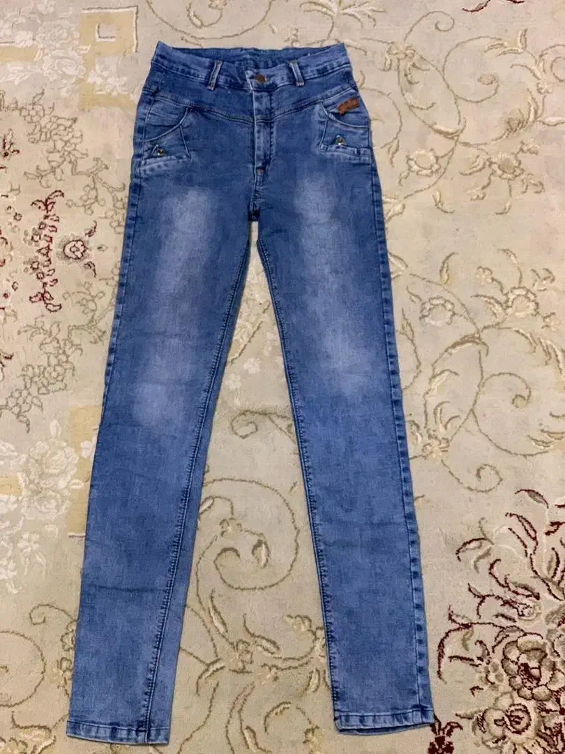 شلوار لی دخترانه|کفش و لباس بچه|ساری, |دیوار