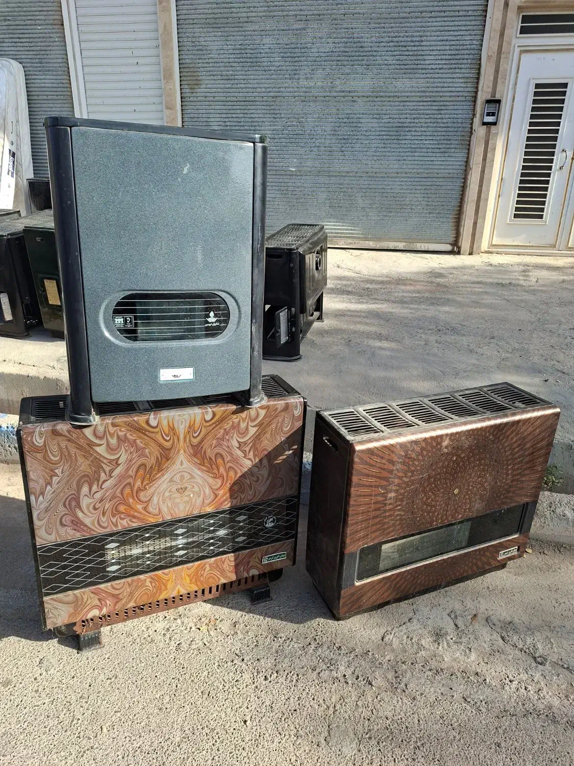 بخاری گازی|بخاری، هیتر، شومینه|اسفراین, |دیوار