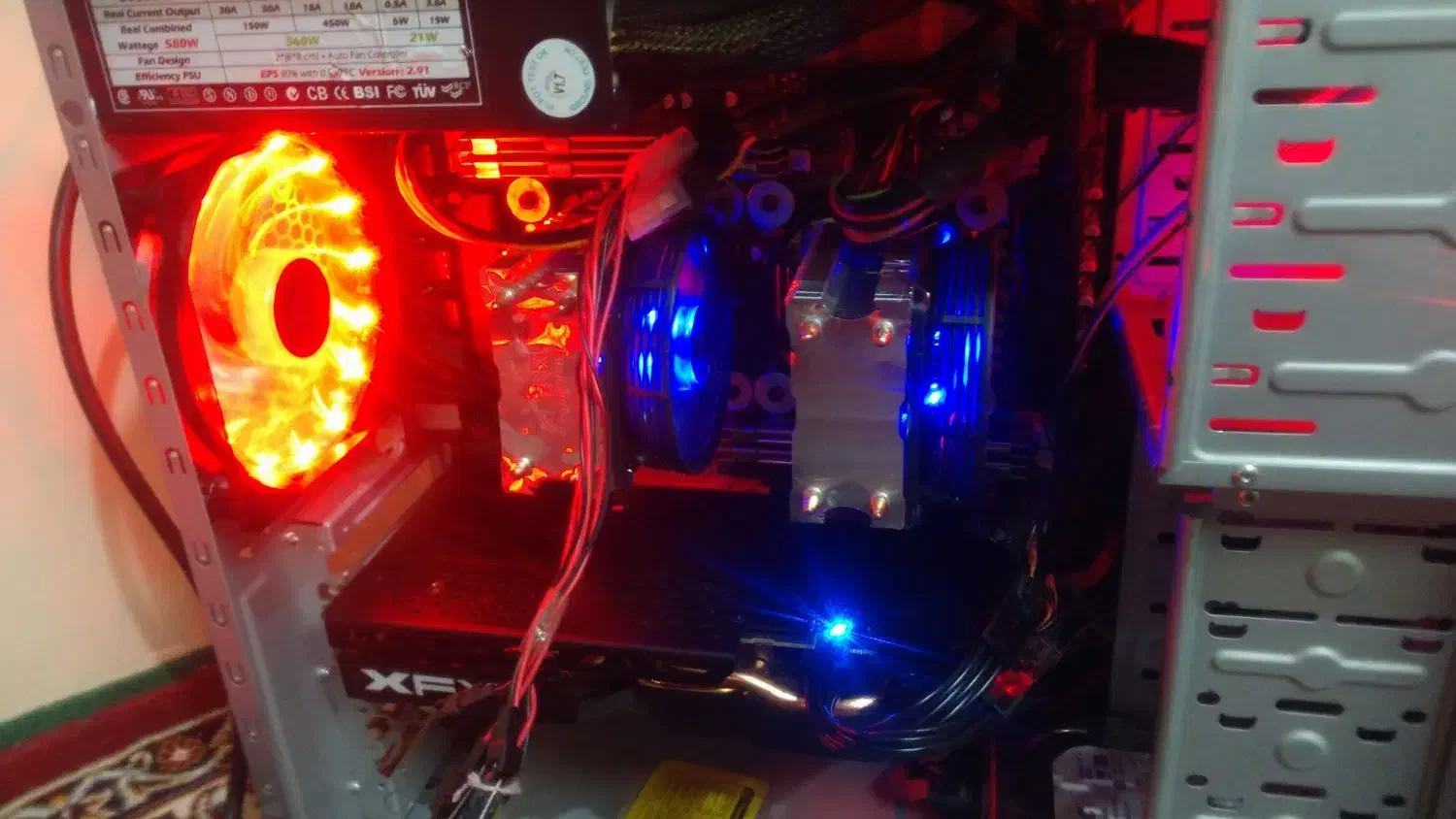 کیس 40 هسته‌ای سه بعدی سازی با رم 64 گیگ|رایانه رومیزی|تهران, شهرک غزالی|دیوار