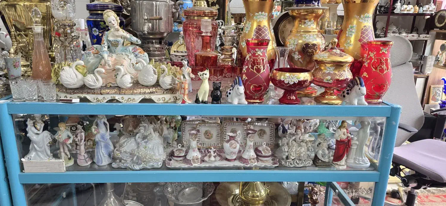 مجسمه آنتیک اروپایی لالیک و برنز|مجسمه، تندیس، ماکت|اردبیل, |دیوار