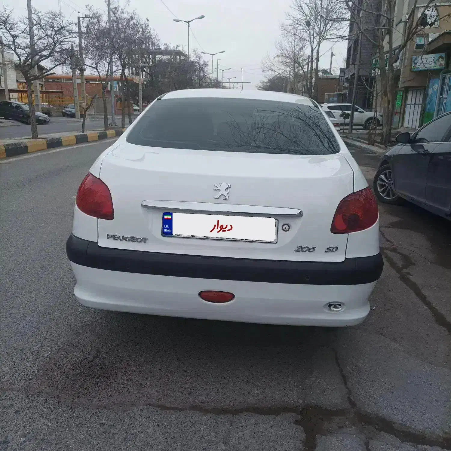 پژو206 sd v8|خودرو سواری و وانت|قروه, |دیوار