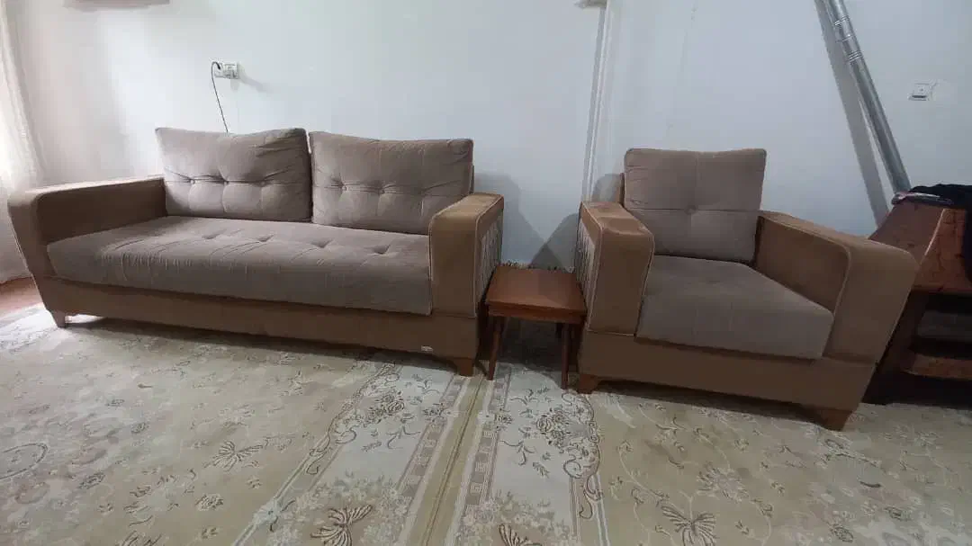 مبل هشت نفره|مبلمان خانگی و میز عسلی|تاکستان, |دیوار