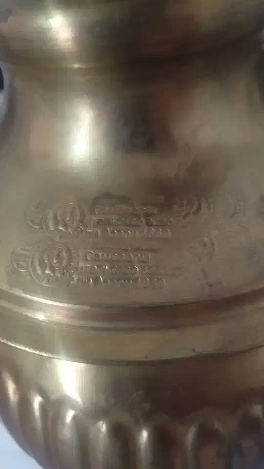 سماور زغالی درحد نو|کلکسیون اشیاء عتیقه|گرگان, |دیوار