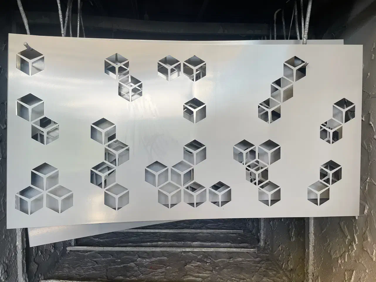 تولید تخصصی پنلهای نما مشبک فلزی و نرده حفاظ مشبک|مصالح و تجهیزات ساختمان|خاوران, |دیوار