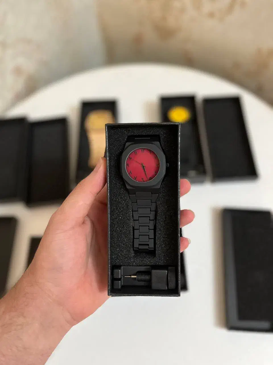 ساعت مردانه black watch|ساعت|ساوه, |دیوار