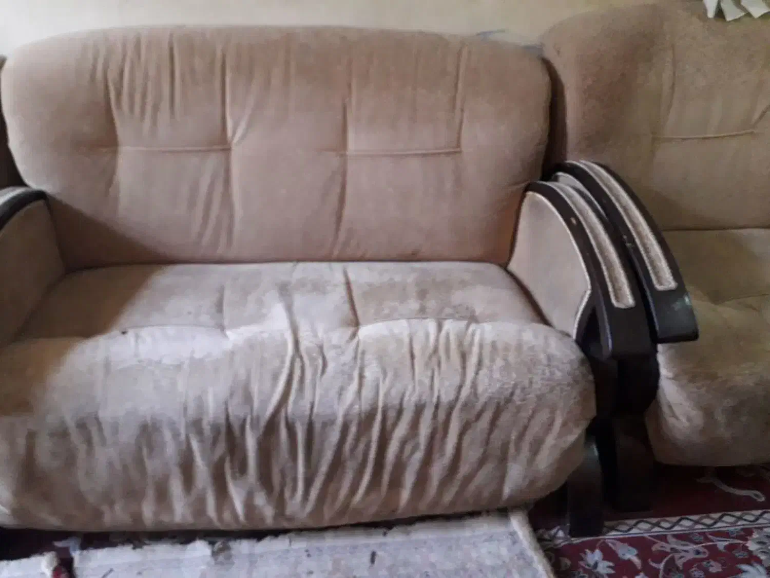 فروش مبل کار کرده|مبلمان خانگی و میز عسلی|شیراز, سیاه سنگ|دیوار