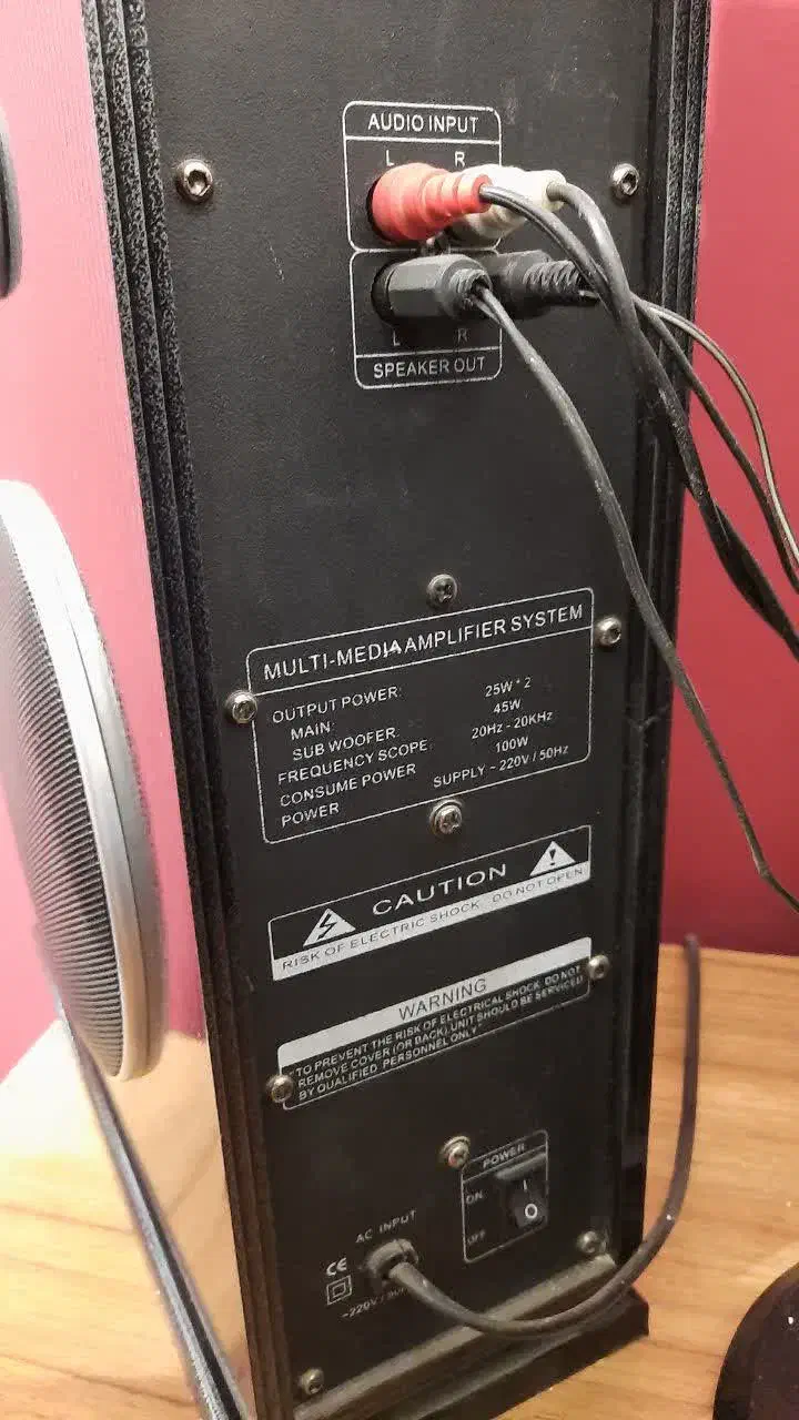 اسپیکرمخصوص کامپیوتر با قدرت صدای زیاد|سیستم صوتی خانگی|رشت, استقامت ۱|دیوار