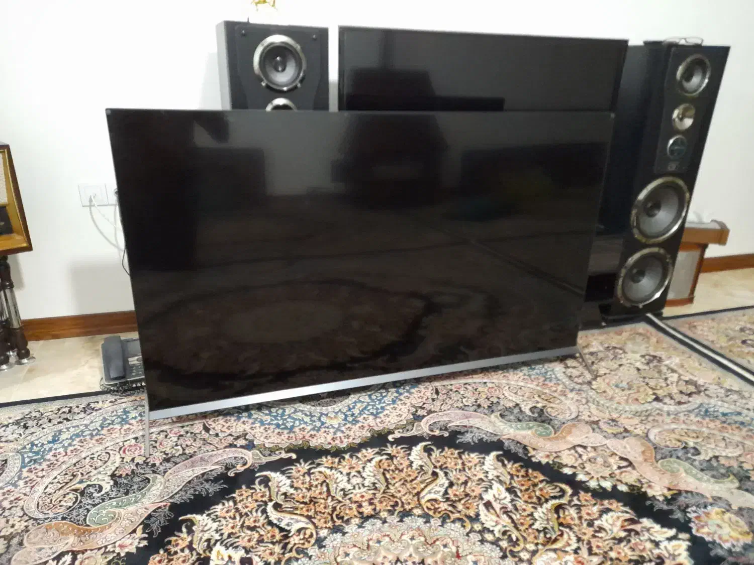 ال ای دی پنل شکسته 65 تی سی ال|تلویزیون و پروژکتور|گلستان (تهران), |دیوار