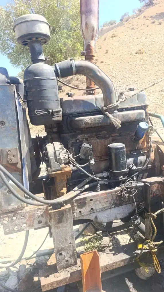 موتور ابکش رومانی به همراه پمپ ویکاییل|ماشین‌آلات صنعتی|بهمن صغاد, |دیوار